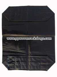 Κίνα Η μαύρη πλαστική βαλβίδα PE σφράγισε τις τσάντες για ενεργοποιημένο το συσκευασία άνθρακα/25kg σάκοι PE βαλβίδων προμηθευτής