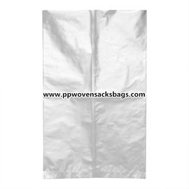 Κίνα Στεγανοποιήστε τις βιομηχανικές σακούλες φύλλων αλουμινίου αργιλίου/τις ασημένιες τσάντες φύλλων αλουμινίου αργιλίου συσκευάζοντας με το φερμουάρ προμηθευτής